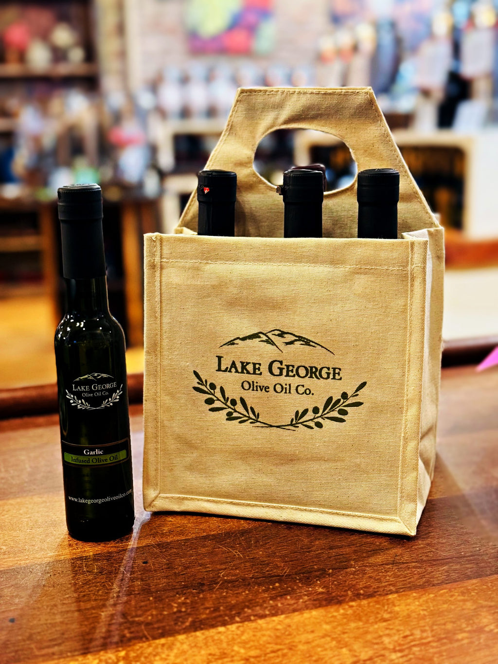 Tote Shopping Bags - Small (Cotton, white) image